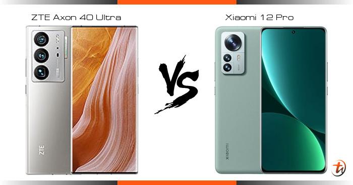 zte axon 40 ultra vs xiaomi 12 pro