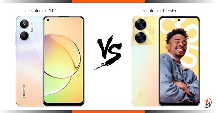 realme 10 pro 5g vs realme c55