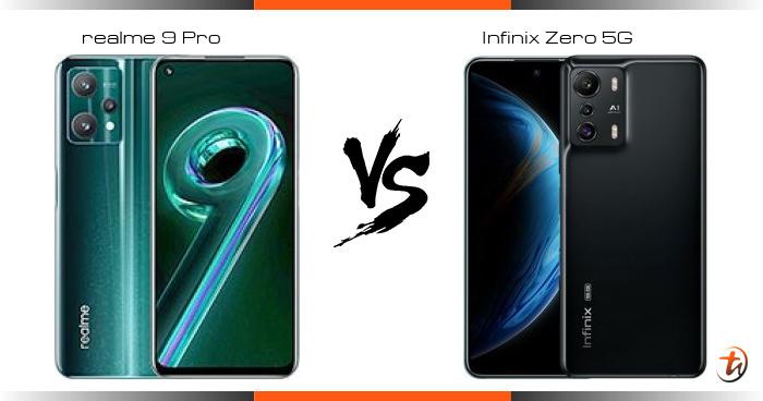 realme 9 pro vs infinix zero 5g