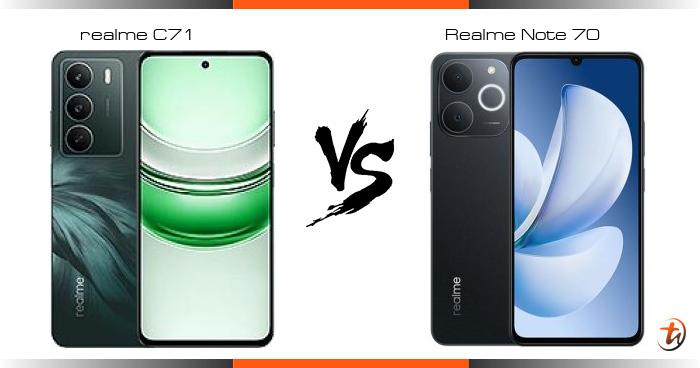 realme Note 70T & C71 スマートフォンセット Realme Note 70T vs Realme C71 - YouTube