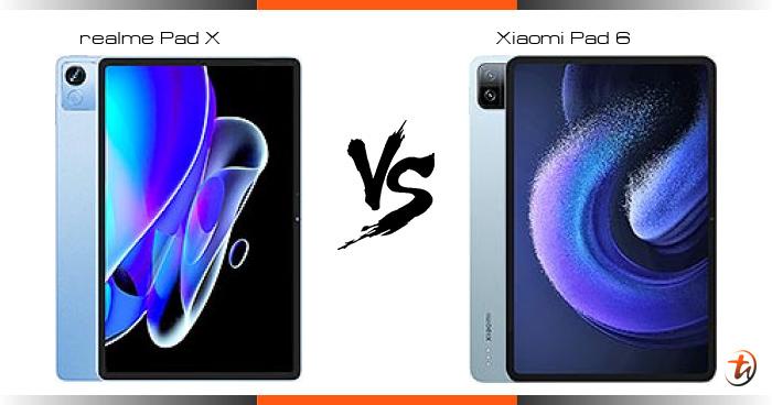 Perbandingan Realme Pad X Vs Xiaomi Pad 6: Mana yang Lebih Unggul? Perbandingan Realme Pad X Vs Xiaomi Pad 6: Mana yang Lebih Unggul?