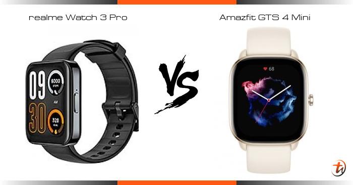 Amazfit GTS 4 Mini vs Xiaomi Redmi Watch 3: What is the difference?