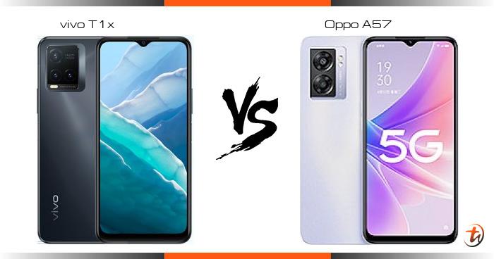 oppo a57 vs vivo t1x