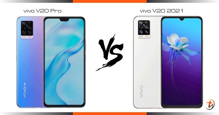 vivo v20 2021 vs vivo v20