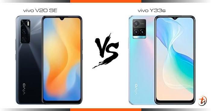 vivo y33s vs vivo v20