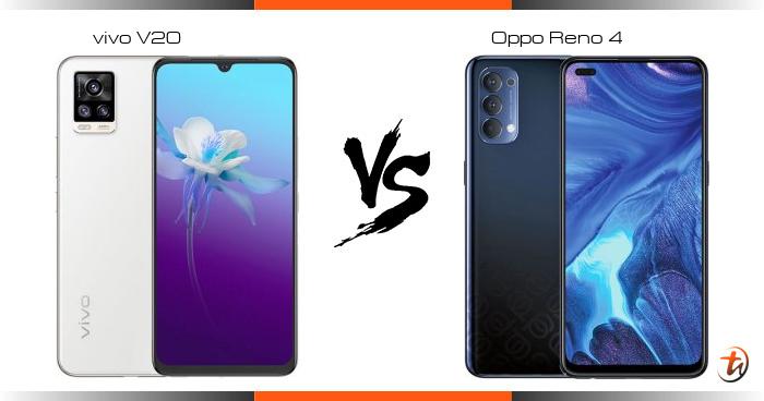 oppo reno 4 vs vivo v20