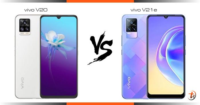 vivo v21e 5g vs vivo v20 pro