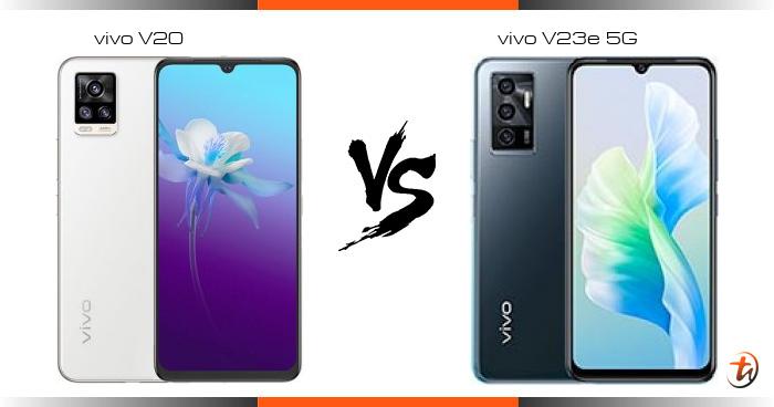 vivo v20 vs vivo v23e 5g