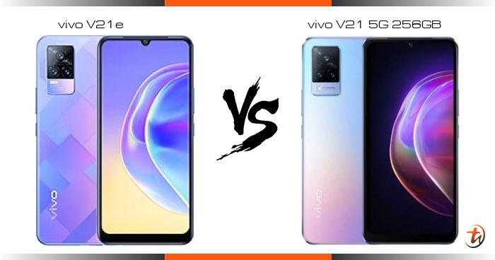 Vivo V21 vs Vivo V21 5G: What is the difference?