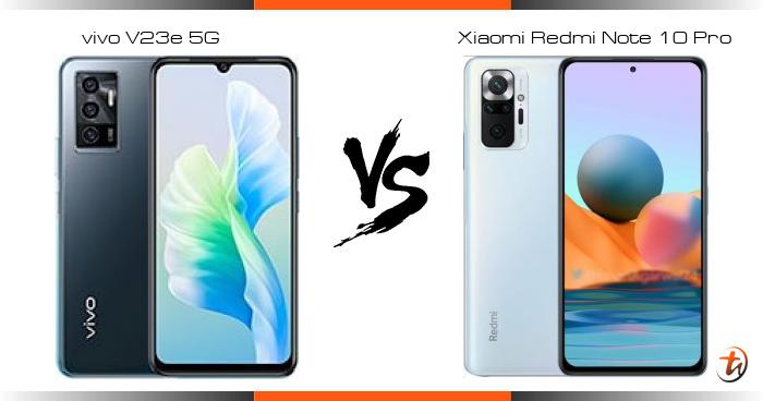 redmi note 10s vs vivo v23e