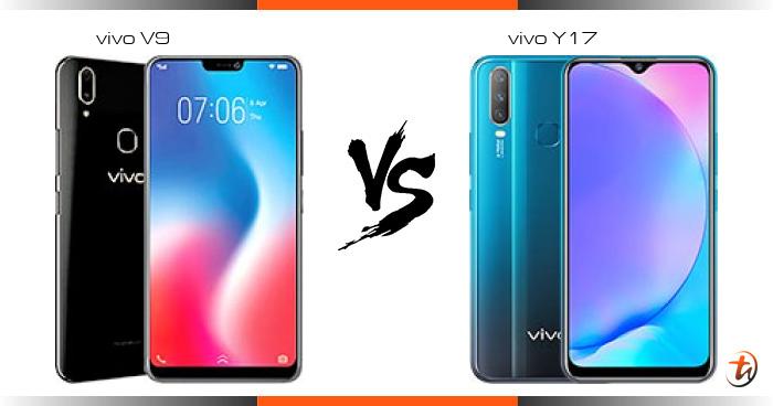 vivo v9 vs vivo y17