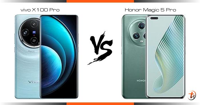 Compare vivo X100 Pro vs Honor Magic 5 Pro specs and Malaysia price ...