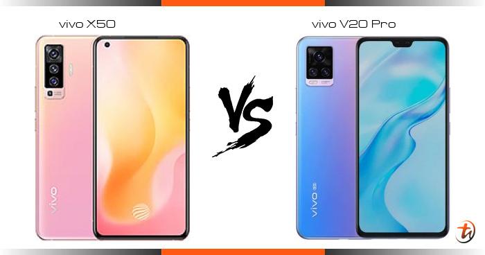 vivo x50 vs vivo v20