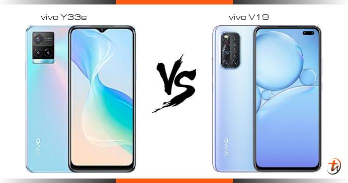 vivo v19 vs vivo y33s