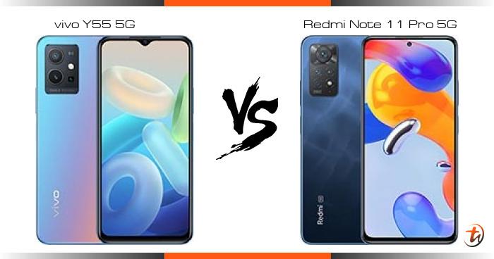 vivo y55 vs redmi note 11